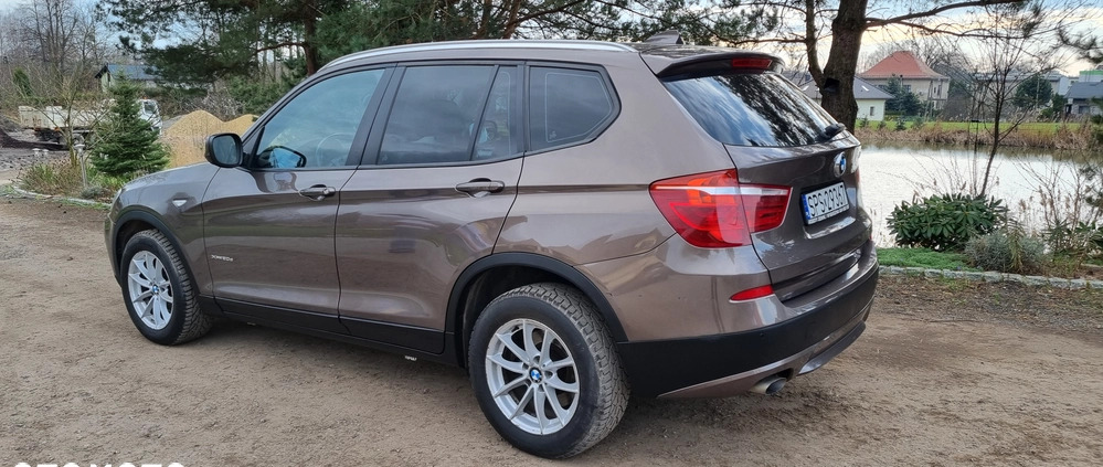 BMW X3 cena 57900 przebieg: 264000, rok produkcji 2012 z Pszczyna małe 92